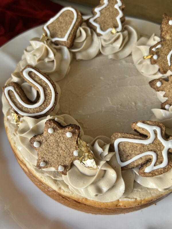 Recetario Keto Gingerbread Cookie Cheesecake (Ebook)